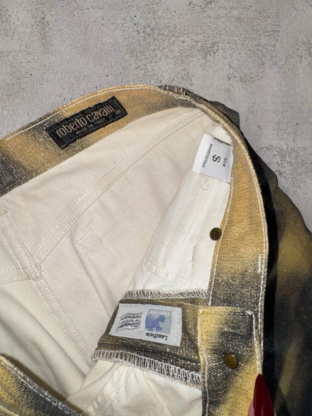 Roberto Cavalli 2003 Iconic Tiger Jeans - Picture 2 of 6